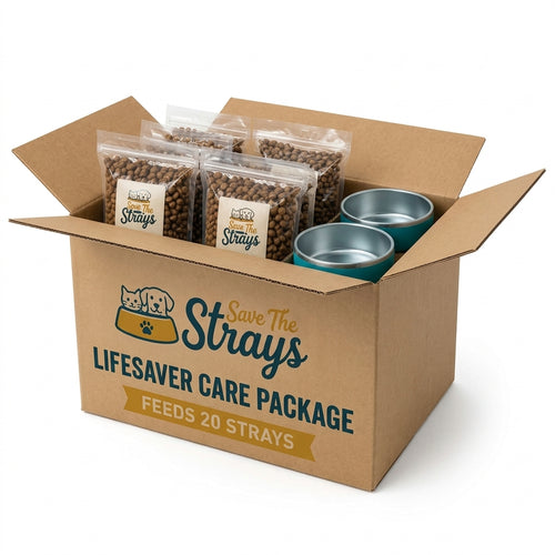 Lifesaver Care Package — Feeds 20 Strays