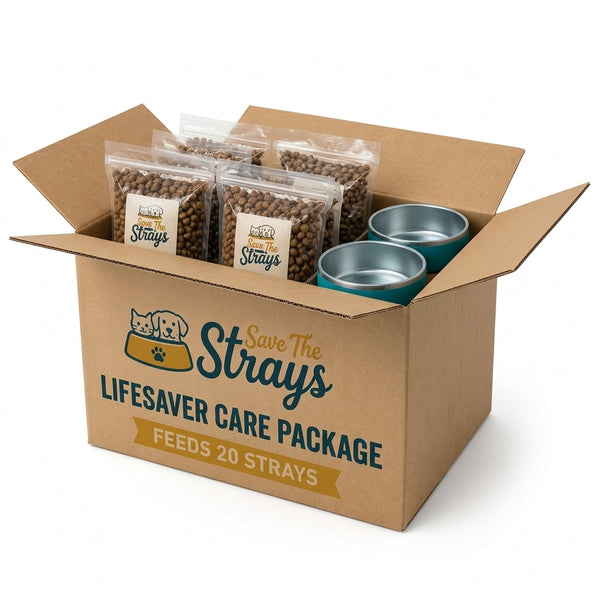 Lifesaver Care Package — Feeds 20 Strays